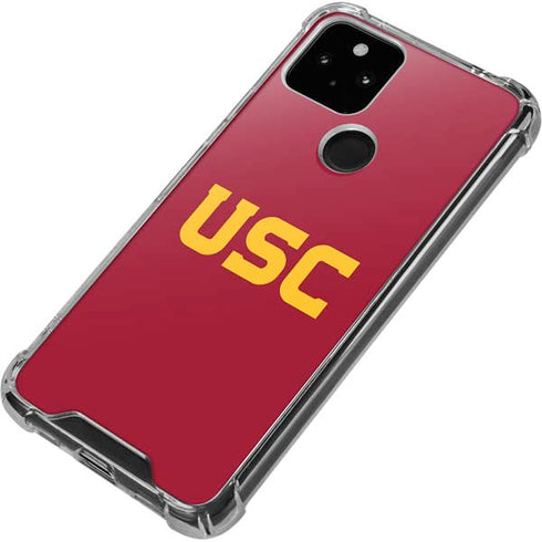 University of Southern California USC Google Pixel 5 Clear Case